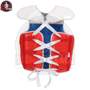 2026 FIGHT to CAGE GEARS FTC-BCG-1408 Protège-poitrine de boxe en PVC, équipement d'entraînement durable toutes saisons - Product Image 3