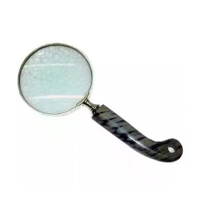 แว่นขยายตกแต่งโต๊ะสไตล์โมเดิร์นทำด้วยมือมีความต้องการสูงด้ามจับเรซินพรีเมี่ยมพร้อมของขวัญที่กำลังมาแรงทำจากโลหะ - Product Image 5