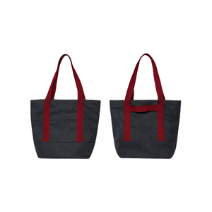 OEM et ODM sac de plage en toile de coton recyclé de haute qualité fabriqué au Vietnam pour les femmes bas quantité minimale de commande nouvel accessoire de voyage à la mode - Product Image 5