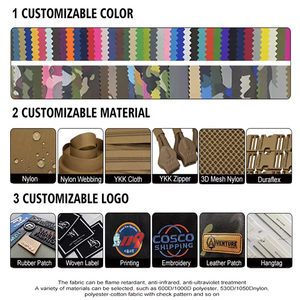 MASTTAC في الهواء الطلق لعبة الصيد المعدات التكتيكية سترة مرجحة النايلون الإفراج السريع حماية سترة التكتيكية لوحة الناقل - Product Image 2