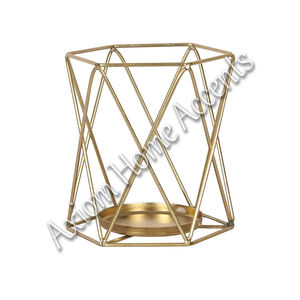 Handcrafted Elegant Sleek Designed <b>Candle</b> Tea Light <b>Holder</b> Handmade Decorative <b>Pillar</b> <b>Holder</b> Table Decor by Axiom Home Accents - Product Image 3