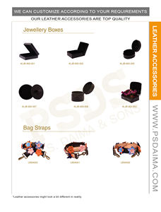 Luxury Leather Jewelry <b>Earrings</b> Rings Necklaces Bracelets <b>Case</b> Travel Leather Jewelry Storage Box - Product Image 6