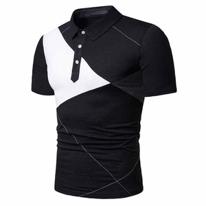 T-shirts en polyester/coton Design T-shirts polo pour hommes Propre logo Logo personnalisé Polo à la mode pour hommes - Product Image 3