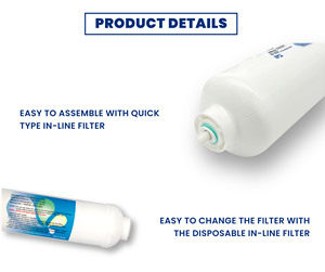 Cartouche de filtre à charbon actif Gac pour usage domestique - Product Image 4