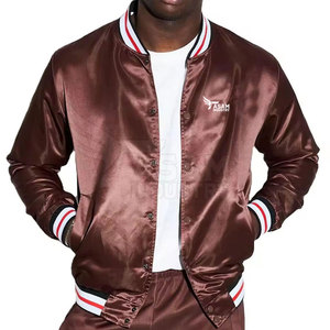 Vestes en satin de polyester à vendre 2026 – Qualité supérieure – Veste en satin pour homme personnalisée - Product Image 3