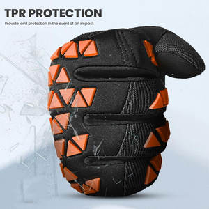 Gants de moto haute performance style course en PU, à doigts entiers, robustes, compatibles écran tactile, respirants, pour la route et la piste - Product Image 3