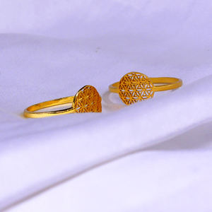 Everyday Wear 925 Sterling Silver Low MOQ Anillo de dedo de moda chapado en oro de estilo vintage barato de alta calidad - Product Image 5