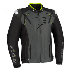 Giacca da Moto BERING START-R - Abbigliamento da Corsa Traspirante, Impermeabile e Antivento con Struttura Protettiva in Poliestere - Product Image 1