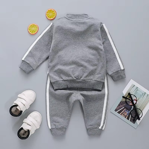 New Kids Clothing 1-7 Years Track Suit Children <b>Boys</b> Girls Winter <b>Sports</b> Clothes Joggers Set Zipper Sweatshirt Suit - Product Image 2