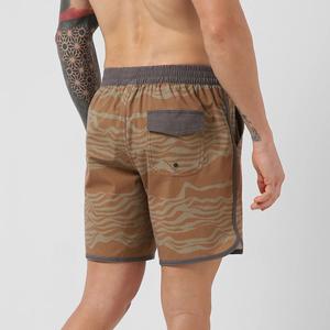 กางเกงชายหาดขาสั้นชายผ้าแคนวาสแปนเด็กซ์เอวกลางยืดกันรอยยับออกแบบเป็นมิตรกับสิ่งแวดล้อมทนทานสวมใส่ในฤดูร้อน - Product Image 5