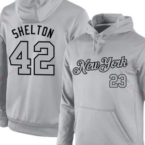 Sudadera con Capucha Personalizada en Gris Sublimado, con Nombre y Número de Equipo, Sudadera Deportiva, Sudadera de Entrenamiento Unisex, Ropa Urbana - Product Image 6