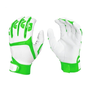 ถุงมือตีเบสบอลถุงมือป้องกันมือโพลีเอสเตอร์/ ฝ้ายระบายอากาศได้ดีแบบห่วงคล้องมือด้านขวาสำหรับมืออาชีพ - Product Image 4