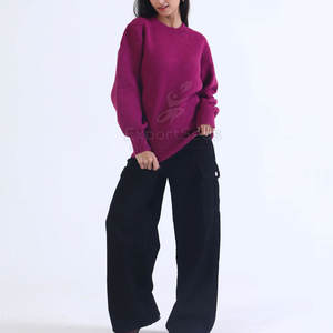Casual Knit <b>Sweater</b> Featuring Soft Fabric And Stylish Fit Cozy <b>Pullover</b> <b>Sweater</b> With Smooth Texture - Product Image 4