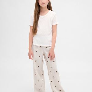 Ensemble de vêtements de nuit de luxe pour filles, pyjama d'été à manches courtes pour enfants, imprimé tendance, vêtements de détente pour enfants, tissu doux et respirant - Product Image 6