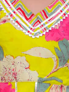 Traje de algodón de primera calidad para Niñas para niños | Conjunto étnico Dhoti Kurta | Exportación directa del proveedor indio - Product Image 2