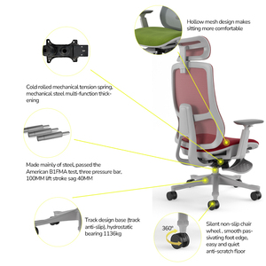(<strong>New</strong> Design 2025) High Back Ergonomic Mesh Office <strong>Chair</strong> - Product Image 4