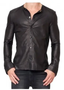 T-shirt confortable pour homme 100% coton, coupe classique, décontracté, manches courtes, col rond, avec logo personnalisé, design unique, manches en cuir - Product Image 5