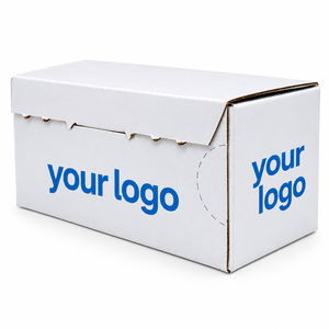 Boîte d'expédition carrée en carton ondulé écologique avec logo personnalisé, gaufrage UV, recyclable, pour la mode, fabriquée au Vietnam - Product Image 4