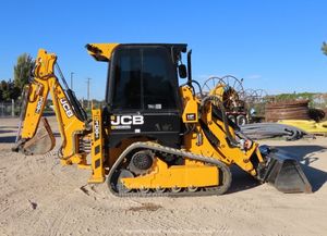 รถตักล้อยาง JCB รุ่น 1CXT มินิสกิดสเตียร์ พร้อมบุ้งกี๋หน้า สำหรับรถตักขนาดเล็ก JCB 1CX ขาย - Product Image 3