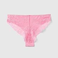 Braguitas de Bikini de Nylon Tejido para Mujer, Cintura Media, Antibacterianas, Color Sólido, Alta Elasticidad, Transpirables y Cómodas, OEM