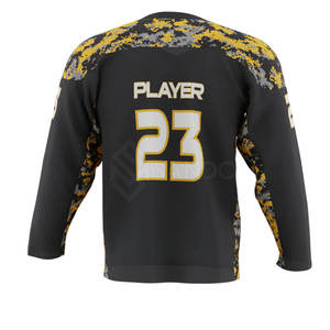 Moda nuevo estilo en blanco hombres Hockey sobre hielo Jersey de talla grande Hockey sobre hielo Jersey peso ligero Hockey sobre hielo Jersey - Product Image 4