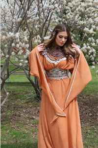 Nouveau bohème Banjara Tribal ethnique Vintage afghan Kuchi femmes longue Maxi robe manches élastiques modestes robes de soirée pour dames - Product Image 5