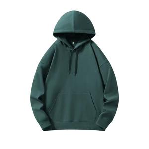 Sudadera con Capucha para Hombre, Sudadera Lisa de Color Sólido, Sudadera con Capucha de Punto Estampada 2025, Sudadera Lisa de Algodón para Hombre - Product Image 5