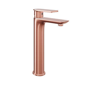 HERA <b>Single</b>-lever <b>Basin</b> Mixer <b>Tap</b> 8202 Rose Gold Bathroom Faucet Modern design for the contemporary aesthetic - Product Image 3
