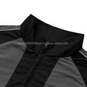 Custom Logo Nylon Tracksuit Windbreaker Set Nylon Windbreaker Suits Custom Made Windbreak Men's Sweatshirt Joggers Tracksuit Set - Product Image 2