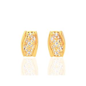 Ishi ต่างหูเพชร18K สีทองประดับเพชร - Product Image 1