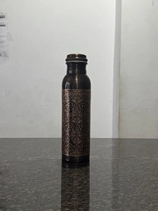 Elegant Eco Friendly Pure Copper <b>Water</b> <b>Bottle</b> for Daily use Enhancing Immunity and Supporting Digestion - Product Image 5