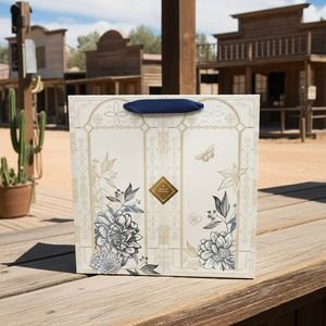 Sacs de shopping en papier écologiques - Emballage personnalisé de luxe pour les marques durables Biodégradable Recyclable Décoration de cadeaux - Product Image 2