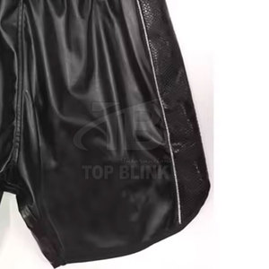 Pantalones Cortos de Boxeo de Satén Unisex Ropa de Gimnasio y Entrenamiento Hombres Pantalones Cortos de Boxeo Clásicos Color Personalizado Disponible - Product Image 5
