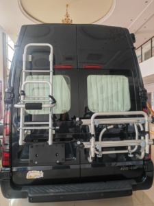 Rak sepeda tugas berat untuk sepeda motor Bumper gunung dengan kompatibilitas ban cadangan - Product Image 5