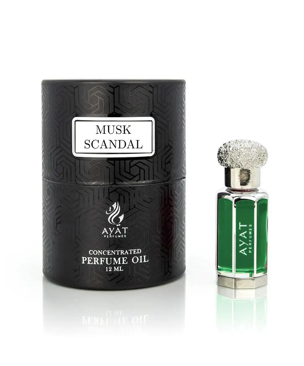 オイル香水オイルMUSK SCANDAL 12ML (Tola Collection) by Ayat perfumes Dubai oil perfumes attar oud