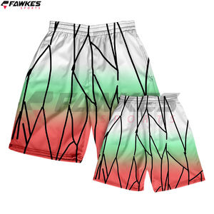 Ropa de calle Hip Hop playa traje de baño surf Casual pantalones cortos cintura elástica hombres pantalones Boardshorts secado rápido al por mayor - Product Image 3