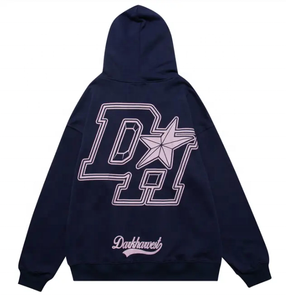 Personalizado Puff impresión 100 nuevo diseño al por mayor de alta calidad de gran tamaño pulóver Tie Dye Sudadera con capucha de algodón al por mayor Sudadera con capucha hombres OEM - Product Image 3