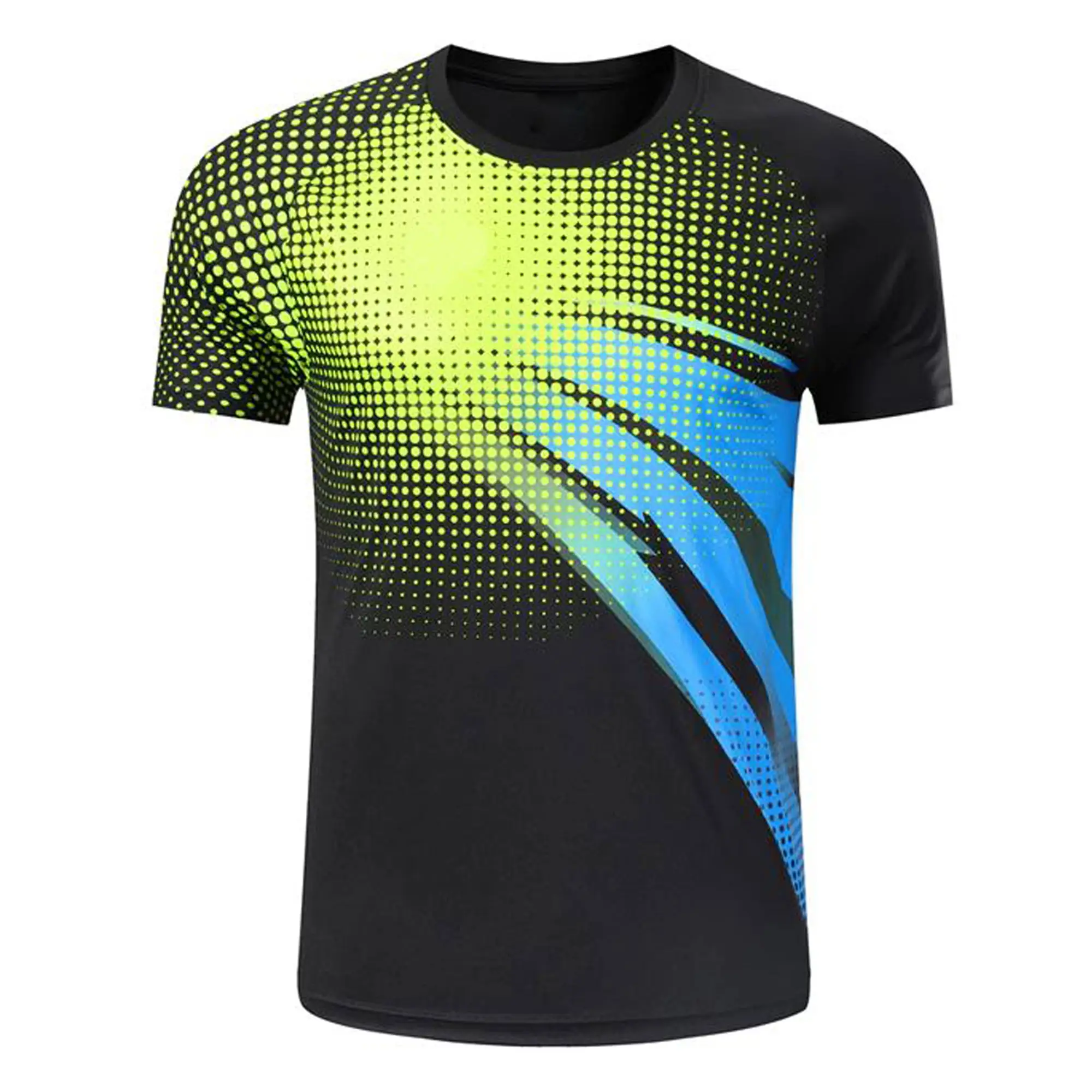 Volleybal Jersey Badminton Team Sport Korte Mouw T-Shirt Gesublimeerd O-Hals Jersey Top Unisex Tennisuniform Tenue