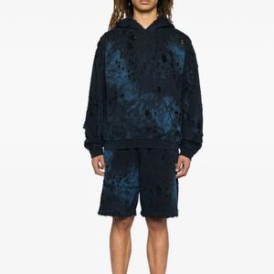 Nueva Llegada, Sudaderas con Capucha 100% Algodón Tejido, Estampado Personalizado, Estilo Urbano, Lavado Ácido, Unisex, con Cordones Ajustables, Transpirables, para Otoño - Product Image 2