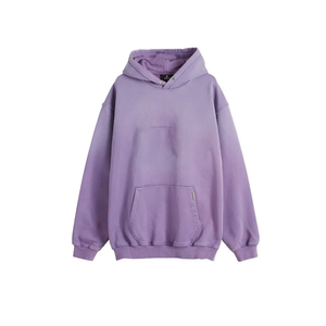 เสื้อฮู้ดดี้โอเวอร์ไซส์แบบย้อมสีเอซิดสำหรับฤดูหนาว ผ้าฝ้าย 100% ทรงยูนิเซ็กซ์ คุณภาพสูง เหมาะสำหรับเล่นกีฬา - Product Image 1