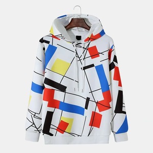 Sudadera con Capucha Cómoda y Suave de Algodón-Poliéster Impermeable para Hombre, Estilo Urbano, Otoño, Proveedor al por Mayor Personalizable - Product Image 1