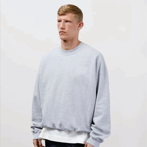 Nouveauté Sweat-shirt en molleton 100% coton de qualité supérieure pour homme Vente chaude Coupe classique Hiver Sans capuche Prix bas - Product Image 2