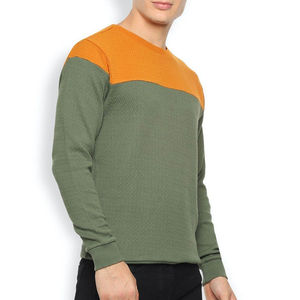 Sudaderas de colores dobles Color sólido Diseño personalizado Ropa de invierno Tela Premium Ligera - Product Image 5