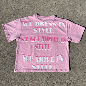 Wholesale 2025 Loose Acid Wash <b>T</b> <b>Shirt</b> Custom Men Vintage Oversized <b>T</b> <b>shirt</b> 100% cotton <b>T</b>-<b>shirt</b> for men loose fit printed - Product Image 5