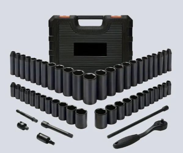 1/2 "(12.5mm) ドライブディープインパクトソケット10-38mm空気圧ソケットレンチヘッドメトリックインパクトソケットセット自動車修理ツール用