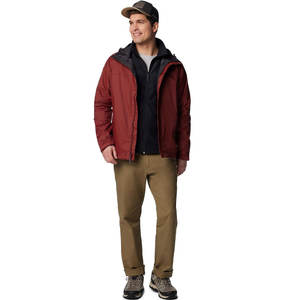 <b>Light</b> Weight Bulk Men Rain <b>Jacket</b> Full Zipper Men Rain <b>Jacket</b> Polyester Made Hooded Rain Men's <b>Jackets</b> - Product Image 1