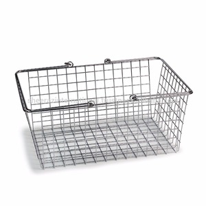 <b>Large</b> Capacity Rectangle Metal Wire <b>Basket</b> Popular High-Capacity Storage Accessory for Household Kitchen Usage Newest Accessory - Product Image 5