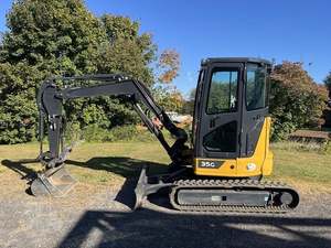 Excavadora sobre orugas 2022 Johnn 35G con motor Changchai, cilindro hidráulico Eaton, bomba Shimadzu, garantía de 1 año - Product Image 2