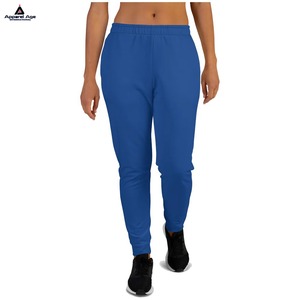 Pantalon de jogging en polaire pour femmes 300GSM taille haute Logo personnalisé pantalon de survêtement en coton maigre hiver Streetwear Hip Hop surdimensionné femmes - Product Image 6