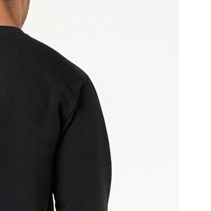 Venta de fábrica, sudadera térmica para hombre, jersey de manga larga, bordado personalizado, transpirable, peso pesado, básico, mezcla de algodón - Product Image 5